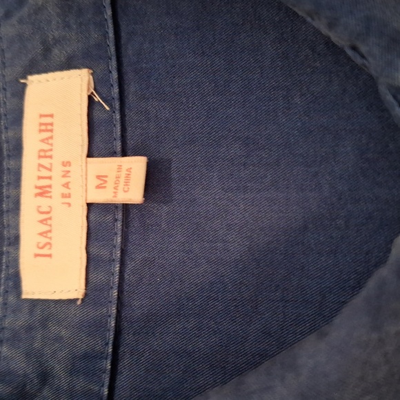 Isaac Mizrahi Long Sleeve Utility Shirt - Picture 2 of 6